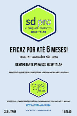 Read more about the article SD Labs Hospital Grade Continuous Surface Disinfectant Approved by ANVISA in Brasil for 6 Month’s of Efficacy